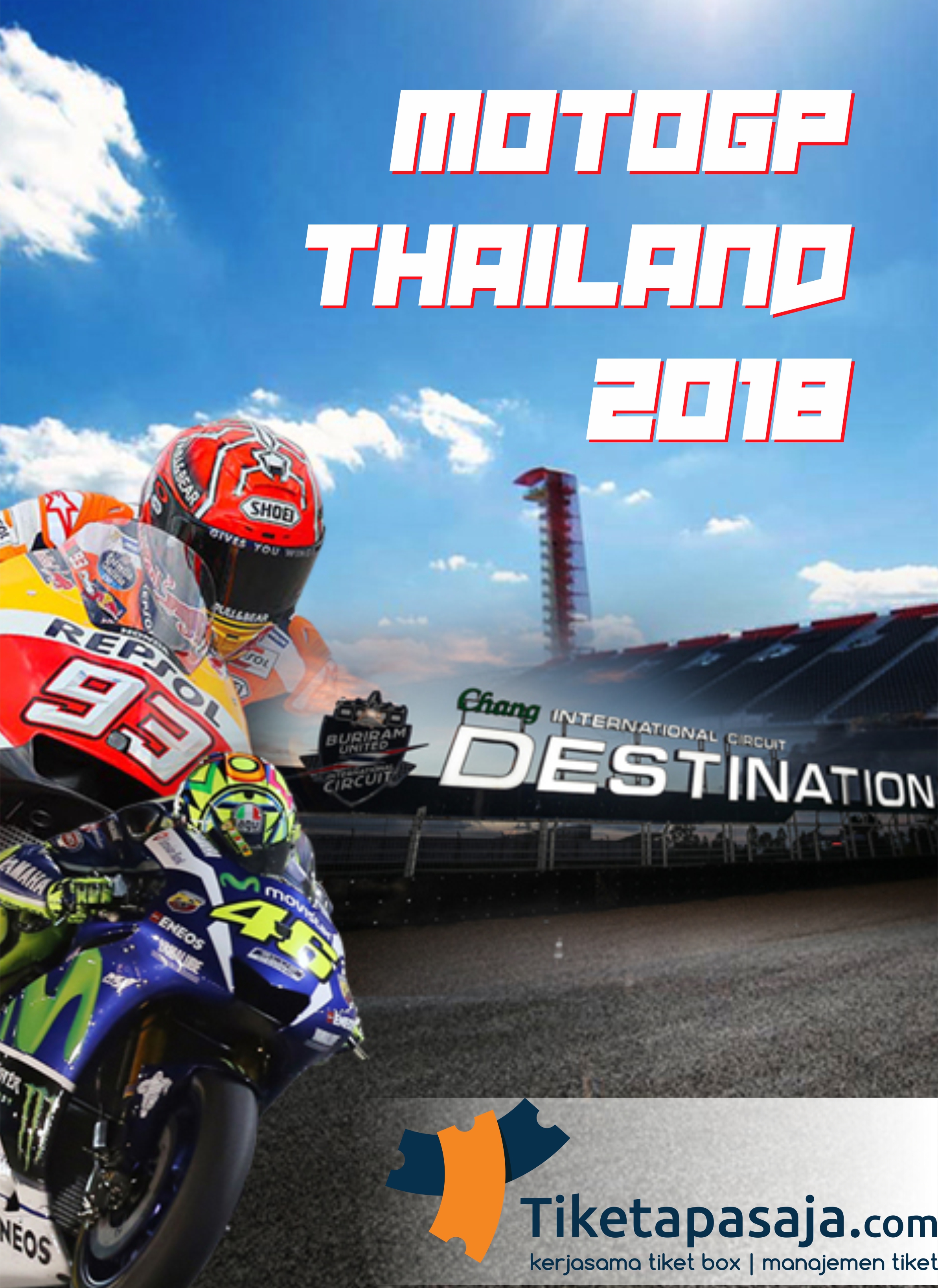 MotoGP Thailand GrandPrix  Tiketapasaja.com